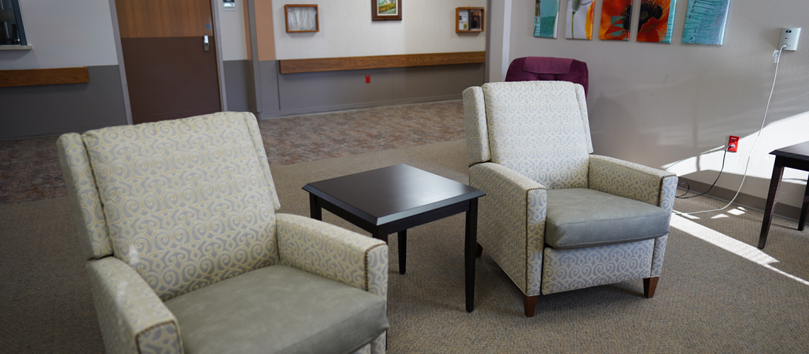 Two chairs in Rocky Knoll