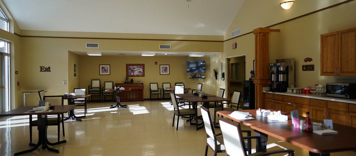 Dining room at Rocky Knoll