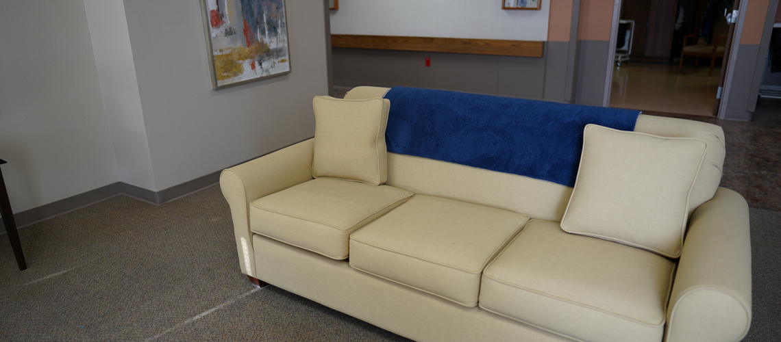 Seating area in Rocky Knoll