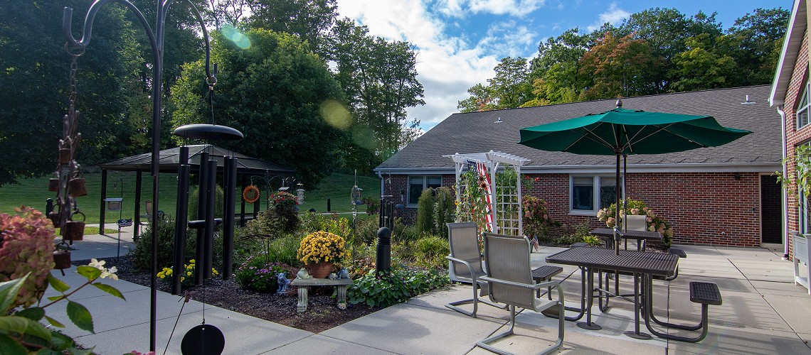 Patio at Rocky Knoll