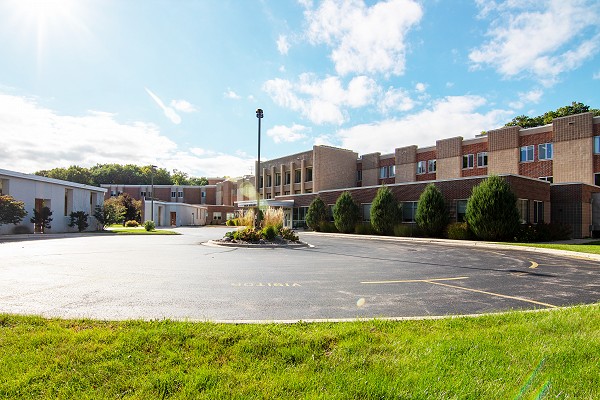 The outside of Rocky Knoll